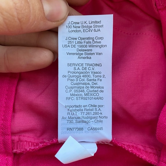 J. CREW • Linen Blend High Rise Front Tie Shorts size 4 - Picture 14 of 16